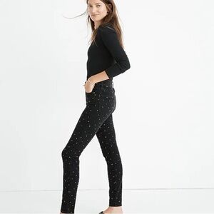 Madewell 10" High-Rise Skinny Jeans: Metallic Rainbow
Dot Edition